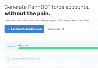 Force Account Generator
